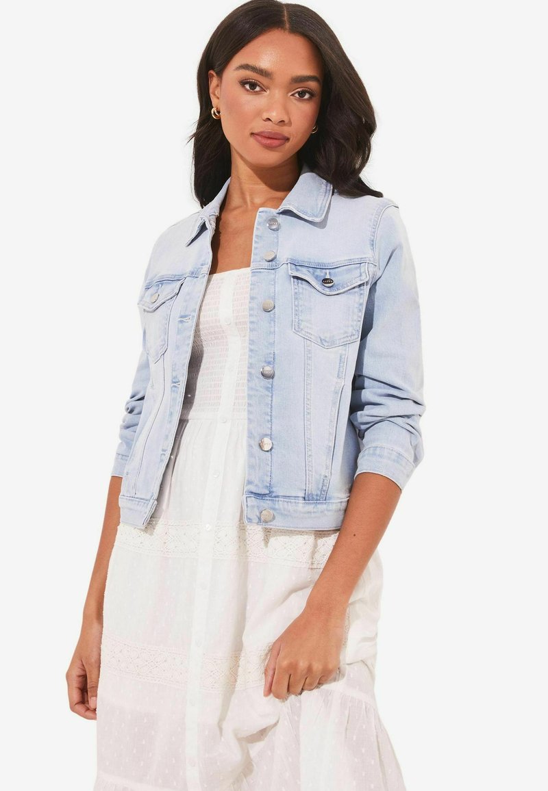 Lipsy REGULAR FIT - Traper jakna - blue