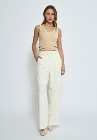 Desires DEANELI RIB TANK TOP. - Top - sandshell