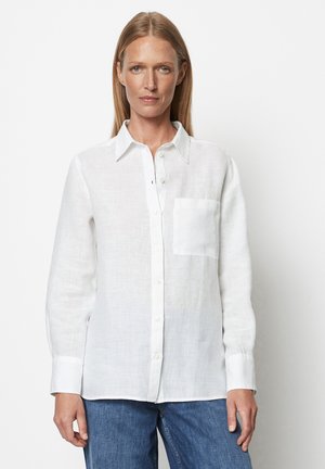Candice Easy Fit Welt Pocket Shirt In Burgundy Stripe Cotton Poplin