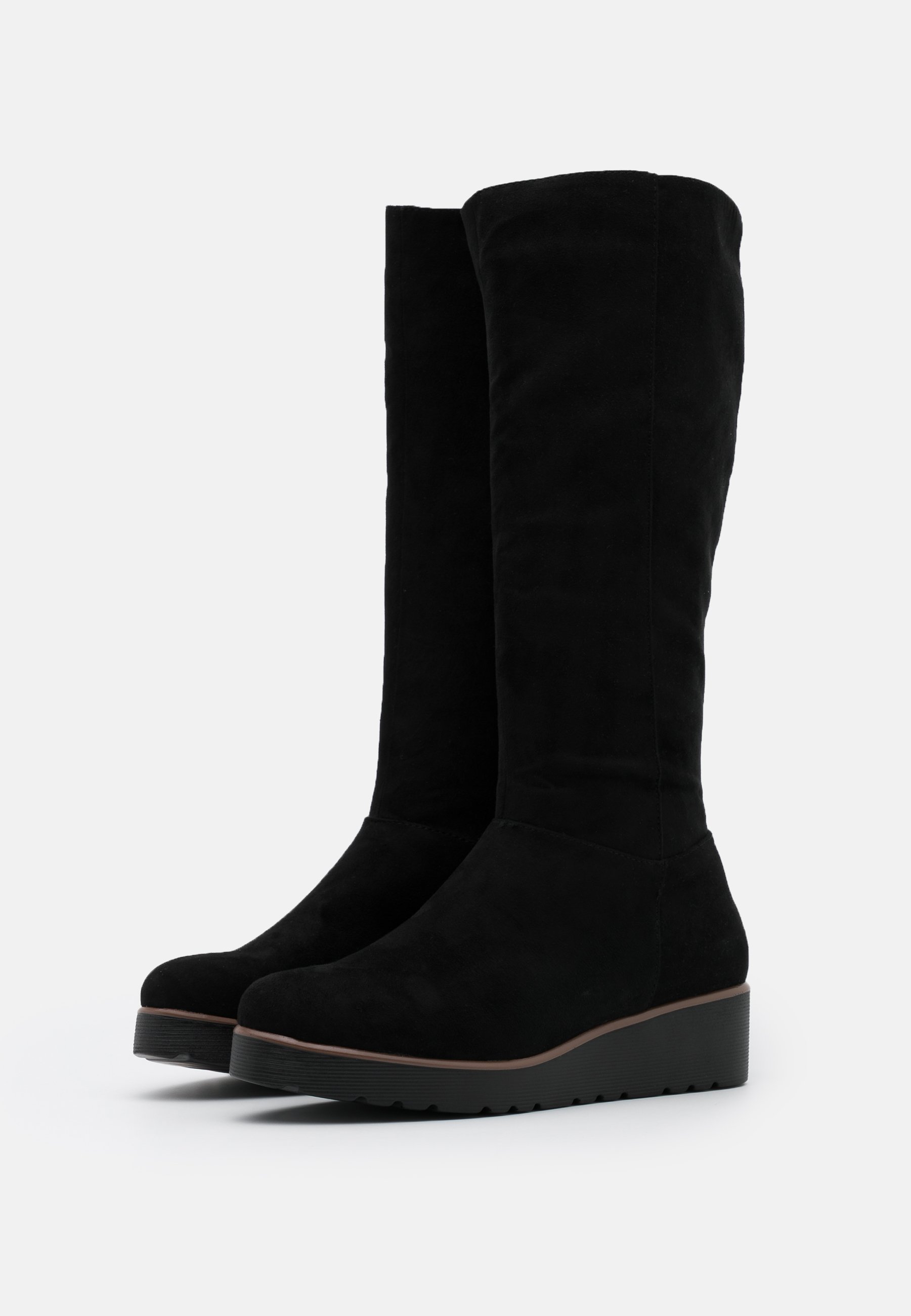 Anna Field Stövlar med kilklack blacksvart Zalando.se Anna Field Stövlar med kilklack blacksvart Zalando.se