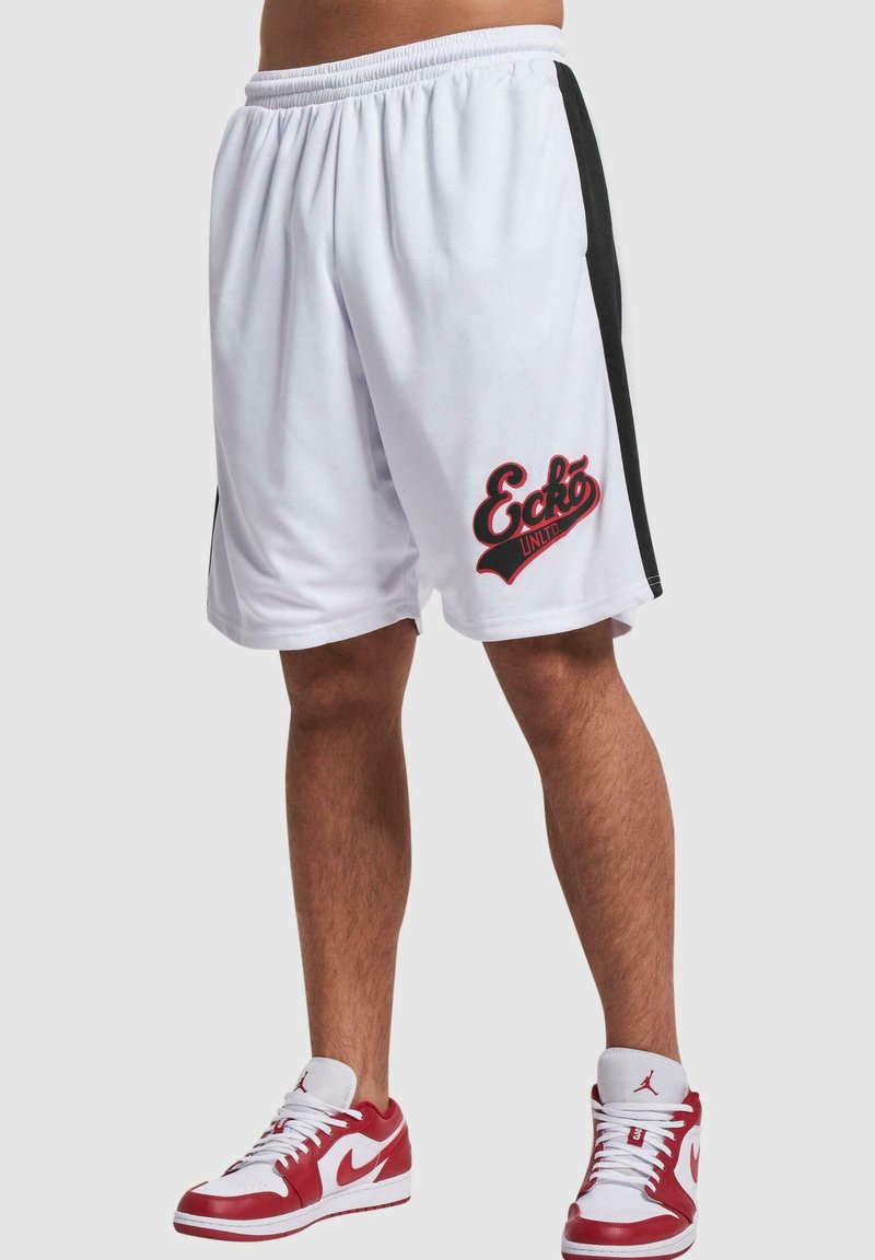 ecko unltd. BBALL - Donji dijelovi trenirke - white