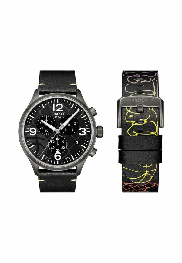 CHRONO XL 3X3 STREET BASKETBALL QUARZ - Chronograph - schwarz