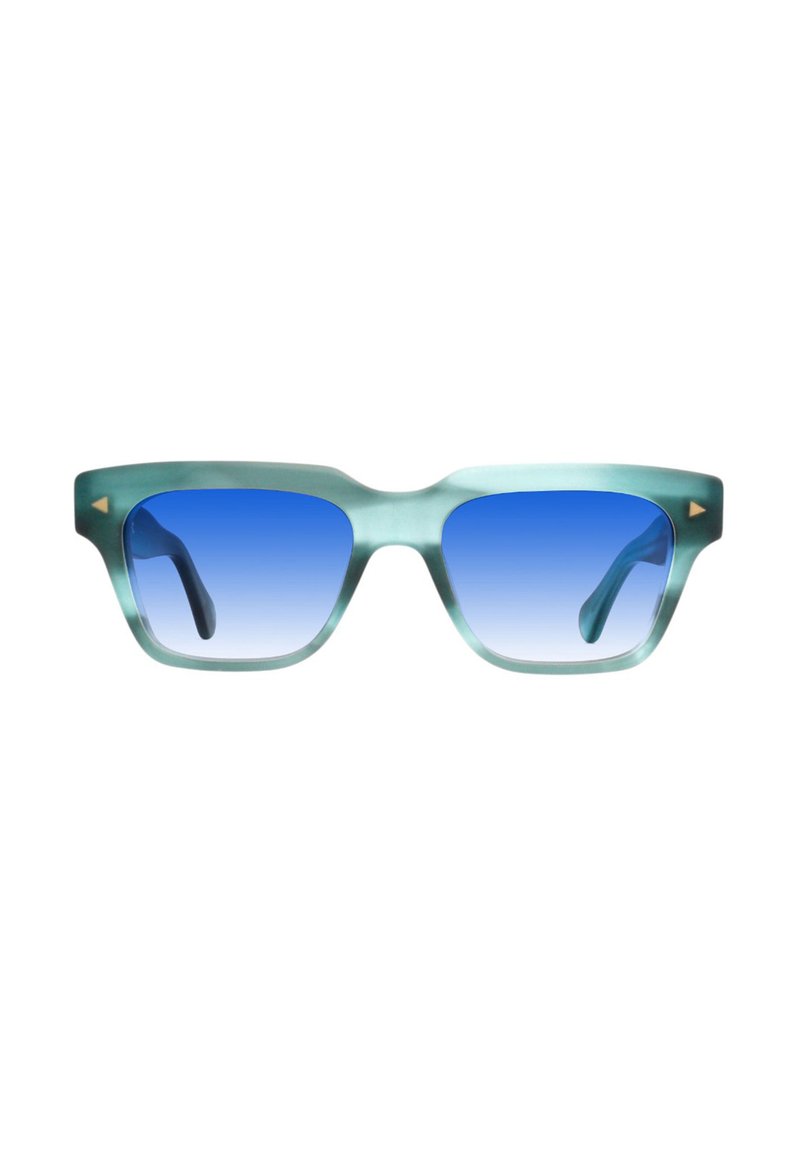 XLAB FIJI Sunglasses dark green ight sky blue gradient/dark