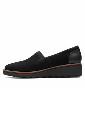 Loaferit/pistokkaat - black