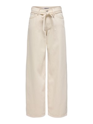 ONLY ONLGIANNA - Džinsi ar taisnām starām - ecru