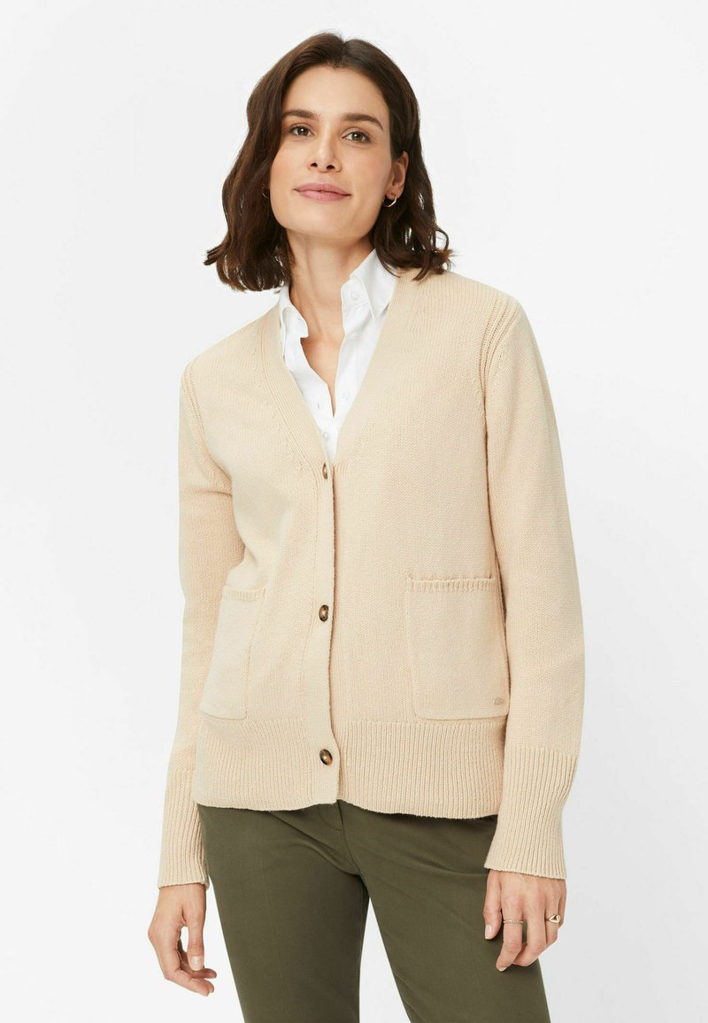 BRAX STYLE ALICIA - Strickjacke - soft beige
