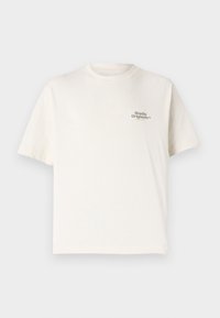 JORPAROS BACK TEE CREW NECK - T-shirt imprimé - antique white
