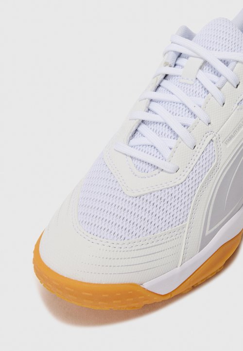 PUMA SOLARFLASH III JR - Handball shoes - white/lilac crush/berry — foto 6