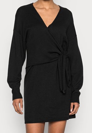 EDITED Strickkleid - black
