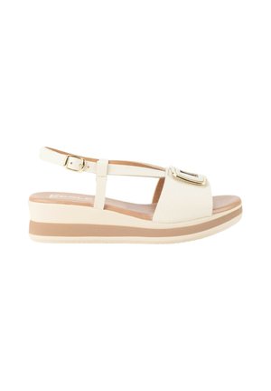 KESLEM, SANDALIAS KESLEM, MUJER - Sandalias de tacón - blanco