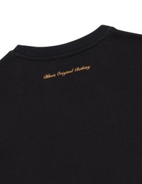 BLKVIS FLOWER TEE UNISEX - Apdrukāts T-krekls - black