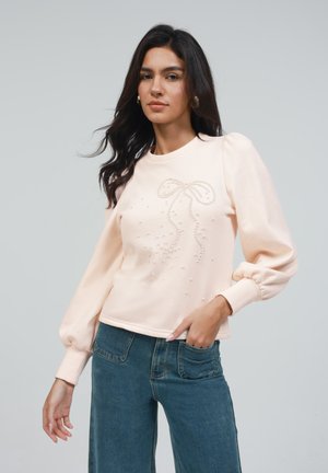 Sweatshirt - beige