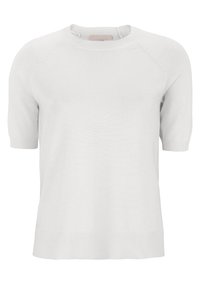 MARLA SS O-NECK - Paprasti marškinėliai - snow white/off white