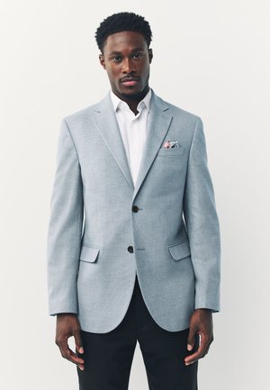 Next SLIM FIT - TEXTURED SMART - Blazere - light blue