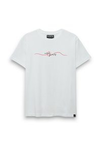 INSIDE MANGA CORTA REFRESCO - Camiseta estampada - blanco