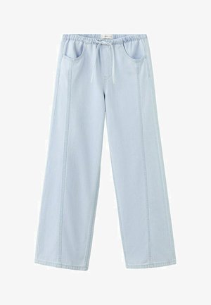 Mango Kids, KID TEEN - Relaxed fit jeans - light blue