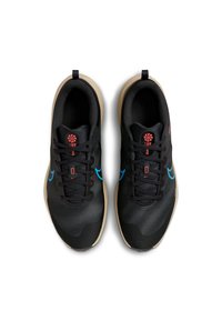 Nike Performance DOWNSHIFTER 12 - Tekaški copati za cesto - dark smoke grey/laser blue/khaki/bright crimson/black