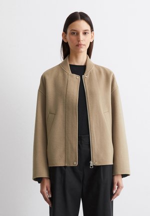 WORKMANSHIP, WELT POCKETS - Giubbotto Bomber - deep sand