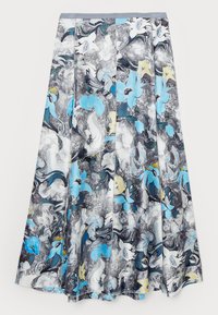 TWILL SKIRT - Maksi sijonas - blue abstract