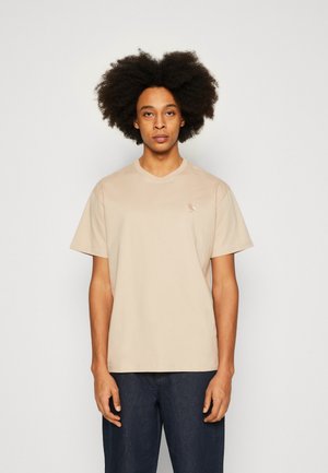 EMBROIDERY GULL MONO - T-Shirt basic - sand