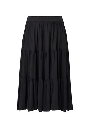 Ellos Plus collection, ROCK MIT ELASTISCHEM BUND. - A-snit nederdel - black