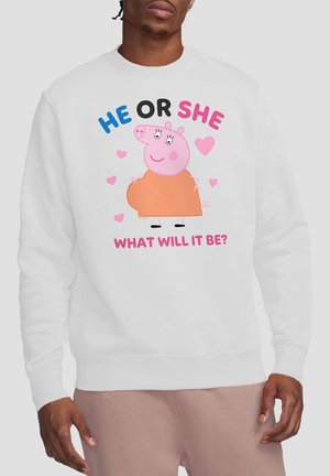 Sweatshirt - white