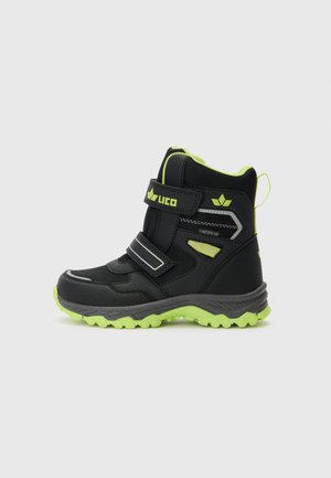 LICO BRANKO - Zimní obuv - black/lemon