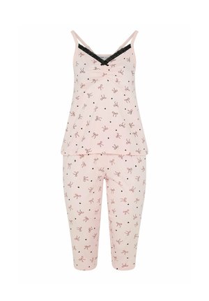 Yours Clothing, PLUS SIZE PYJAMAS. SET - Pyjama - light pink