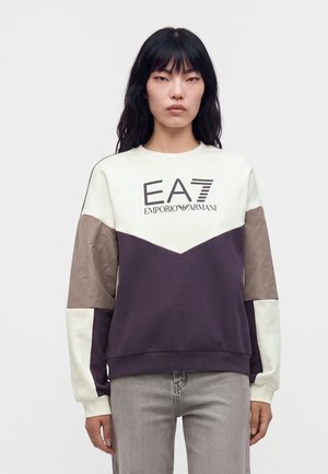 EA7 Emporio Armani, TRAIN CONTEMPORARY SPORT - Суитшърт - mystic blue/mysterioso/cinder