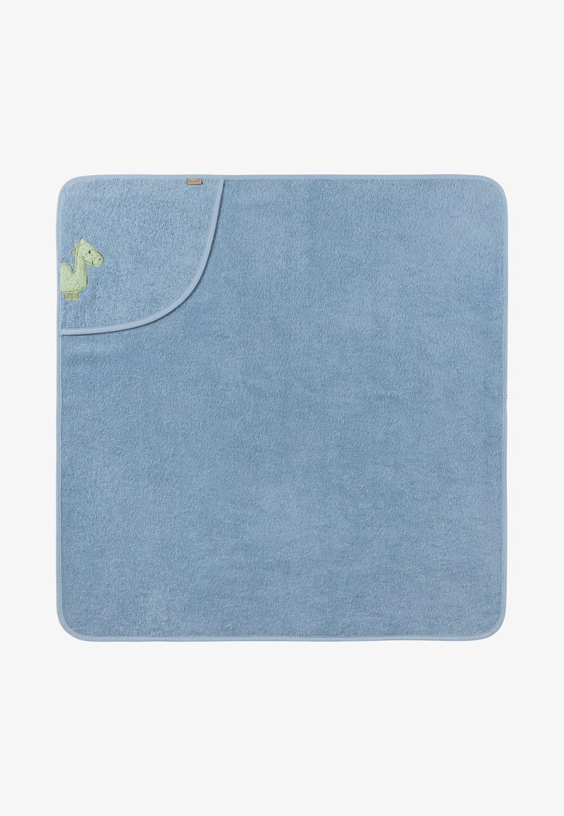 Sterntaler KAPUZEN REXI - Badetuch - dunkelblau meliert