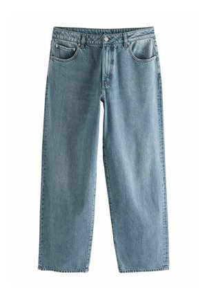 HOURGLASS WIDE LEG - Relaxed fit -farkut - mid blue