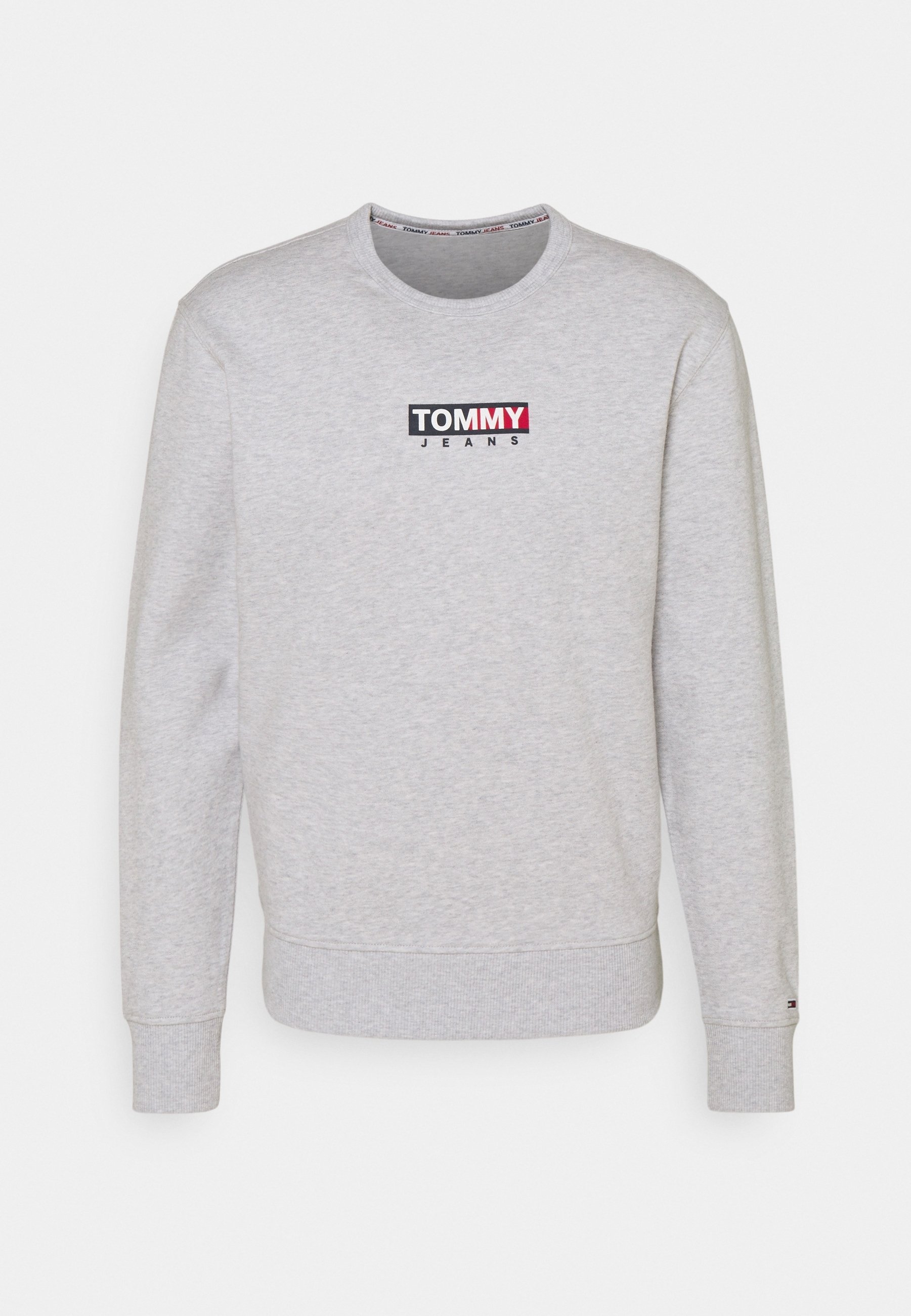 Tommy Jeans Sweatshirt - mottled grey - (Pre-owned) - Zalando.ie