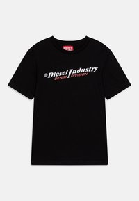 Diesel TDIEGORIND - Triko s potiskem - black