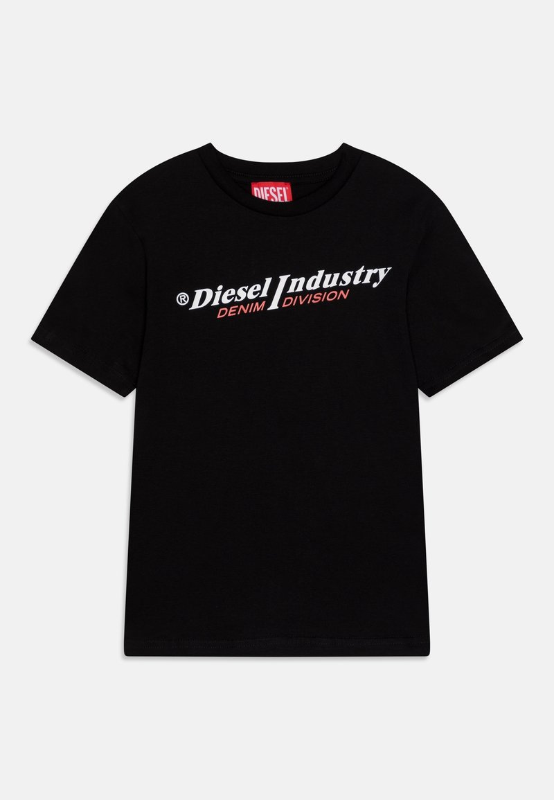 Diesel TDIEGORIND - Triko s potiskem - black