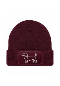 Unselected, bordeauxrot