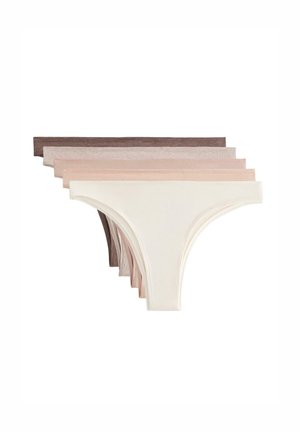 5 PACK - G-strenge - beige