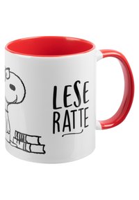 Snoopy THE PEANUTS LESERATTE KAFFEE - Drink bottle - weiß rot