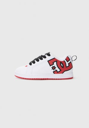 COURT GRAFFIK UNISEX - Baskets basses - white/red/black