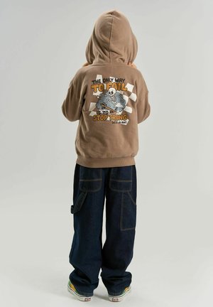 The New, TNVIRLO OS HOODIE - Hættetrøje - taupe gray tn