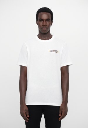 MULTI CIRCLES - T-shirt imprimé - white