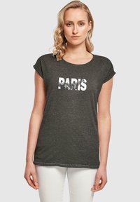 Merchcode PARIS EIFFEL TOWER - T-Shirt print - charcoal