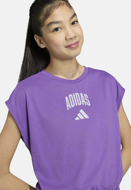 adidas CAMISETA SEASONALS - Camiseta estampada - active purple crystal sky — photo 4