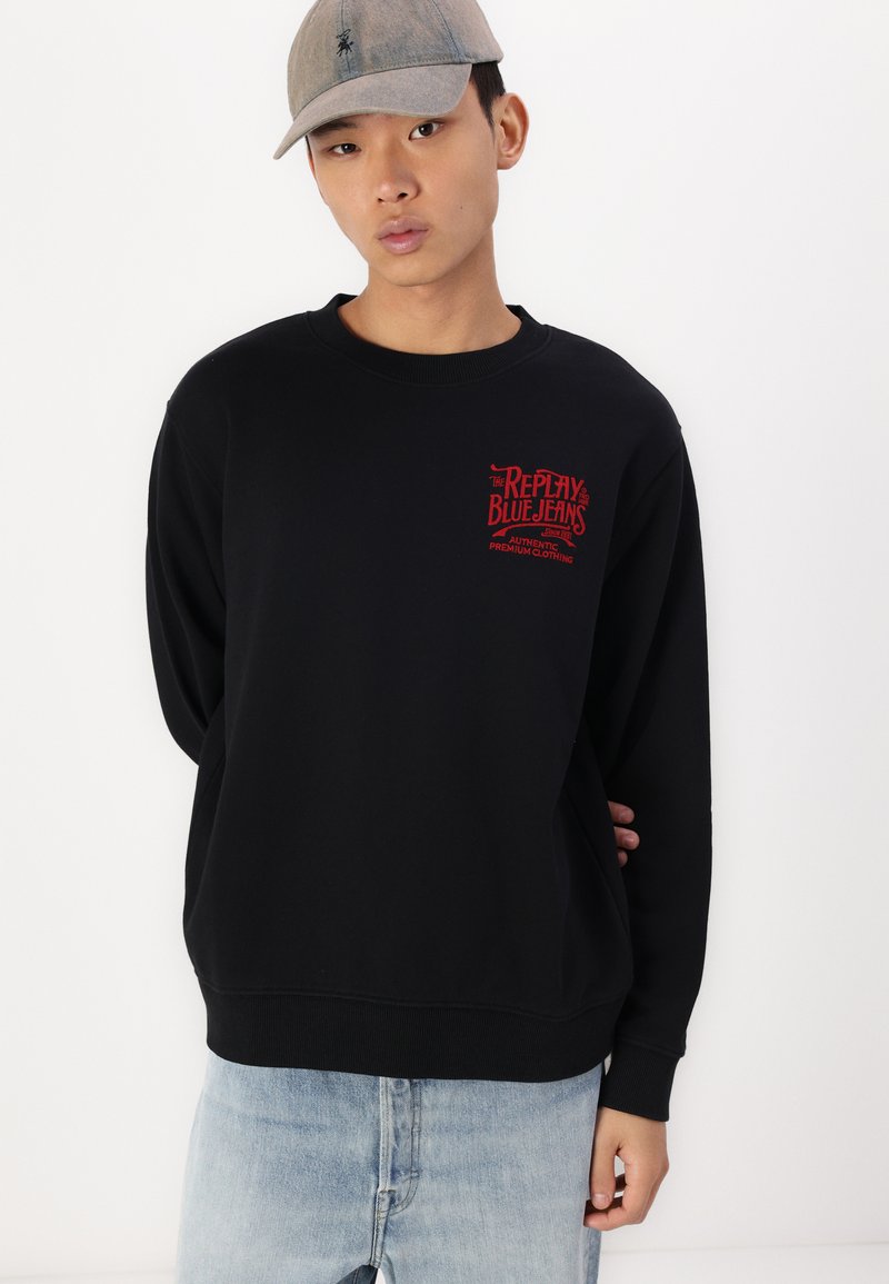 Replay Felpa black/nero