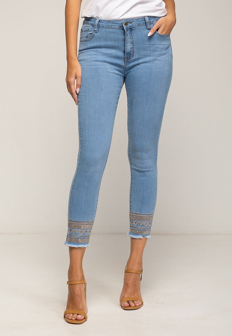 Tantra Slim fit jeans blauwgrijs Tantra Slim fit jeans blauwgrijs