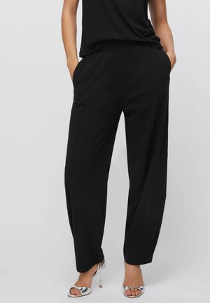 BALLOON TROUSERS - Pantaloni - black