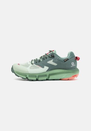PREDICT HIKE GTX - Hiking shoes - spray/duck green/blooming dahlia
