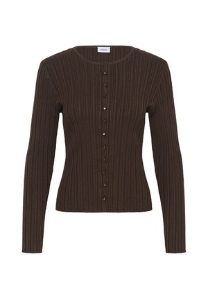 Saint Tropez, SIGRIDASZ CARDIGAN - Gilet - chocolate brown
