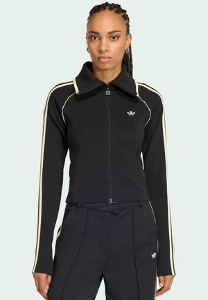 SLIM - Tréningová bunda - black