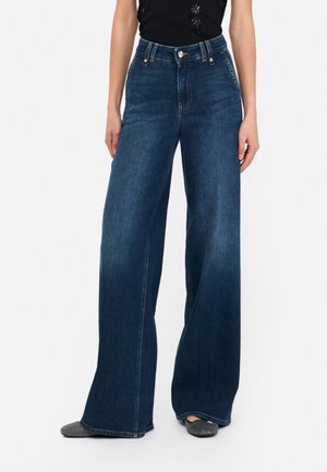 Jeans a zampa - blue denim