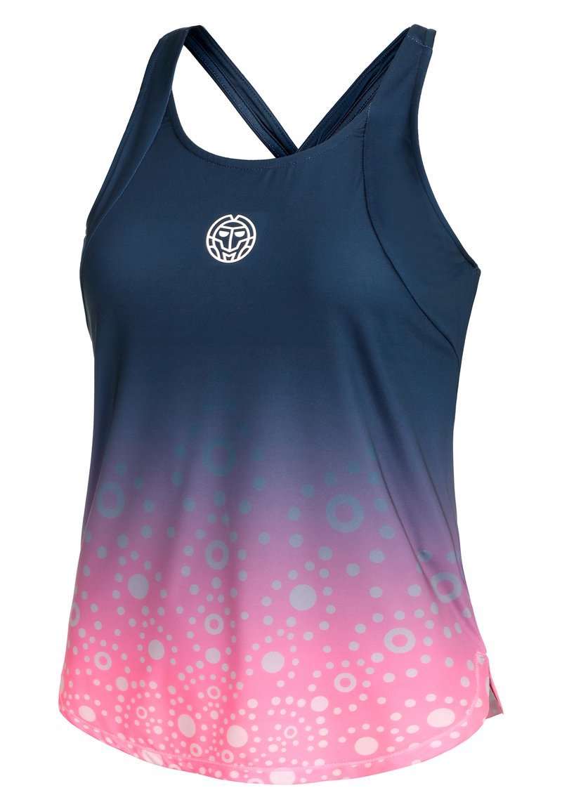 BIDI BADU Top donkerroze